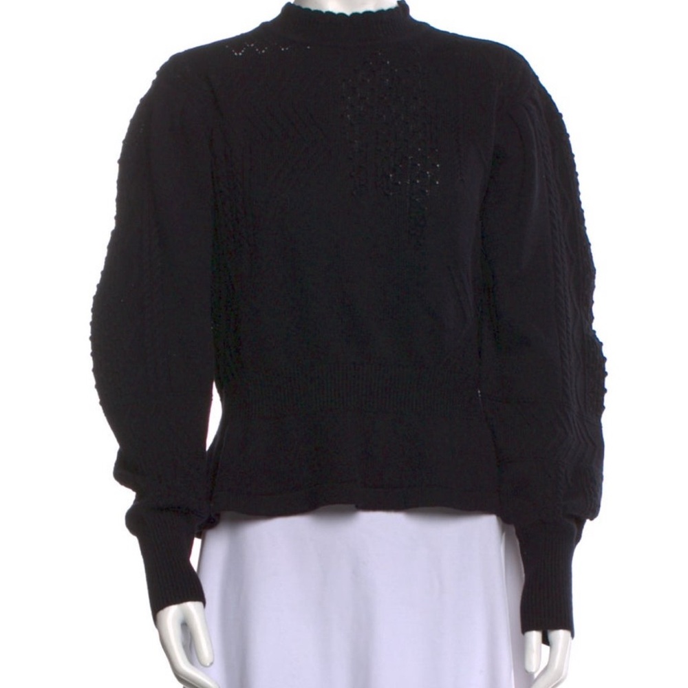 Isabel Marant Etoile Kery Peplum Sweater Size 44